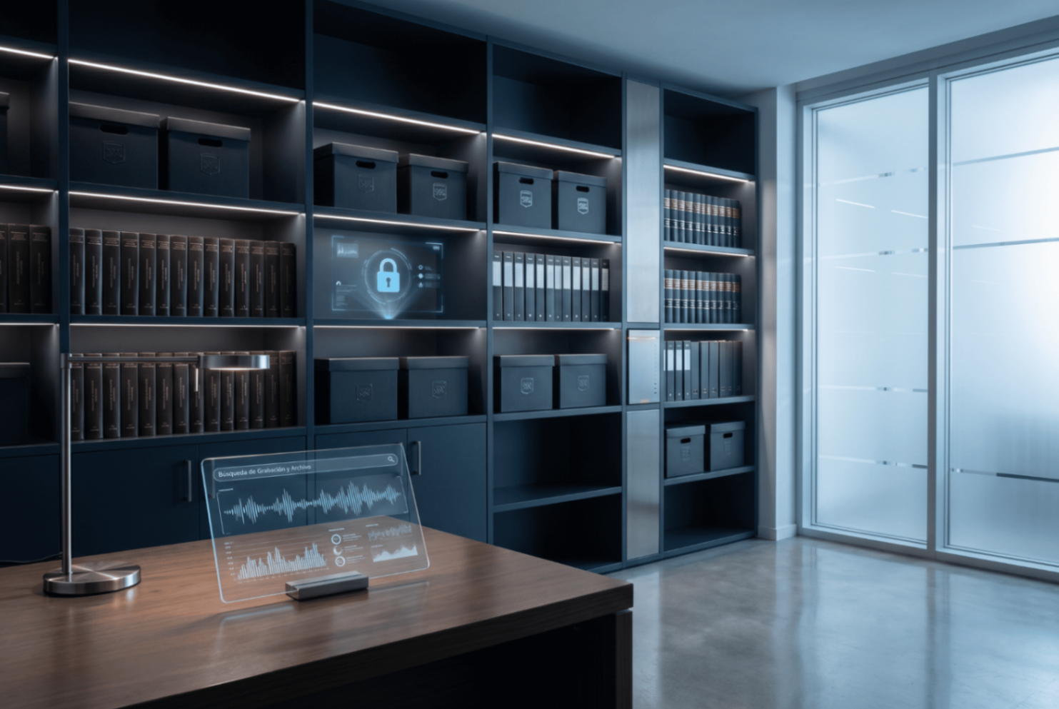 Grabación y archivo legal