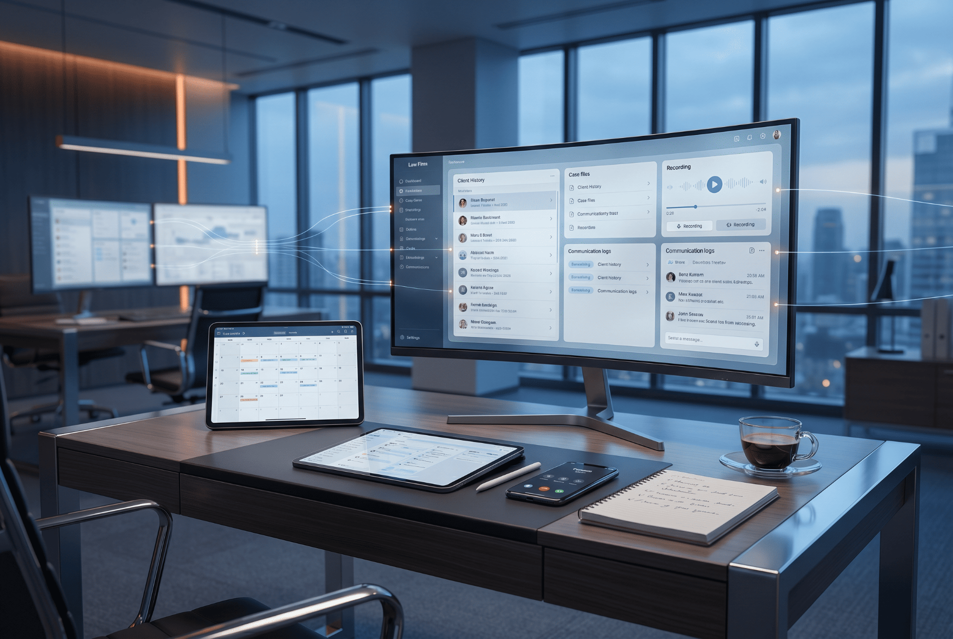 Integración con CRM jurídico